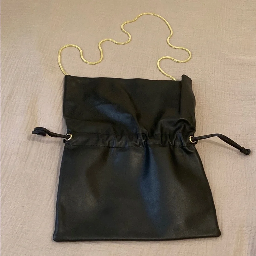 KITAYAMA BY KITAYAMA STUDIO Black Leather Crossbody Bag